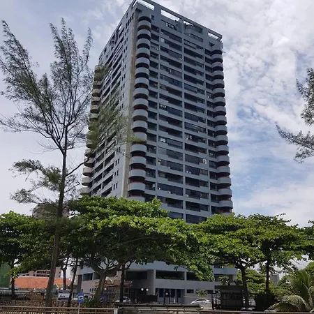 Vista De Cinema Do 19 Andar Da Praia Barra Da Tijuca - Portaria 24H, Estacionamento, Wi-Fi 35Mbps, Ar Condicionado - Banheiro Recem Reformado Río de Janeiro Exterior foto